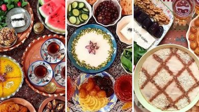 از زولبیا و بامیه تا شله مشهدی