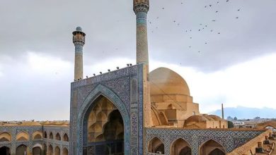 گنبد تاج الملک مسجد جامع اصفهان مرمت می‌شود