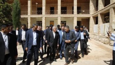 بازدید وزیر میراث‌ فرهنگی از اقامتگاه تاریخی «تجلی پروانک» سپیدان فارس